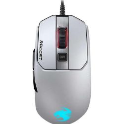 Roccat Kain 120 Aimo White USB Wired Optical 16000 Dpi Titan-click Rgb Gaming Mouse Retail Box 1 Year Warranty