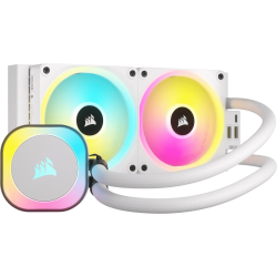 Icue Link H100I Rgb Aio 240MM Liquid Cpu Cooler White CW-9061005-WW