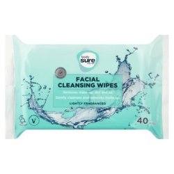 Facial Cleansing Wipes 40 Pack