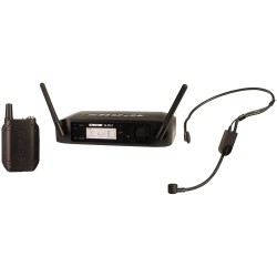 Shure Glx-d Digital Wireless Headset System With Pga31 Headset Microphone Freque