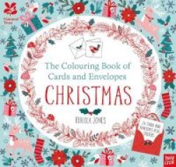 The National Trust: The Colouring Book Of Cards And Envelopes - Christmas Paperback
