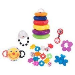Sassy 21-PIECE Toy And Teether Gift Set - Assorted