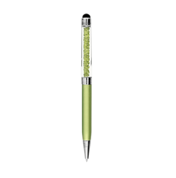 Crystal Stylus Pen In Green