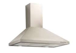 Falco 90CM Pyramid Type Chimney Extractor - Stainless Steel