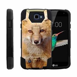 Turtlearmor Compatible For LG K4 Case Optimus Zone 3 LG Spree LG Rebel Dynamic Shell Hybrid Two Layer Case Impact