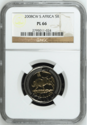 2008CW R5 Oom Paul PL66 Not Pluc Or Plca Just Pl Graded Extremely Rare Find