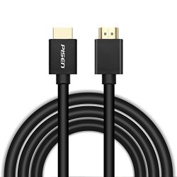 Pisen HDMI Cable 4K HDMI Cord 6FT High Speed HDMI To HDMI Cable-support Apple Tv Ethernet Roku Boxee Blu-ray Player 4K Uhd 2160P HD