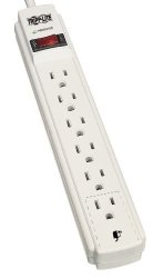 Tripp Lite 6 Outlet Surge Protector Power Strip 8FT Cord 990 Joules LED & $20K Insurance TLP608