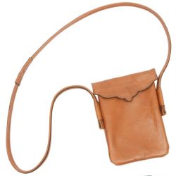 Genuine Leather Cellphone Crossbody Sling Bag