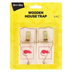 Wooden Mouse Trap 2 Pack