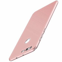 Huawei P10 Lite Case Vanki Thin Hard PC Anti-slip Shockproof Protective Cover Pink