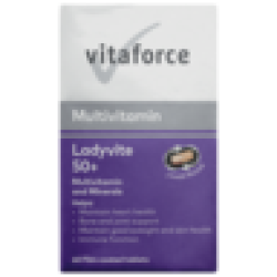 Ladyvite 50+ Multivitamin Tablets 60 Pack