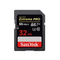 SanDisk Extreme Pro Sdhc 32GB 95MB S V30 Uhs-i U3