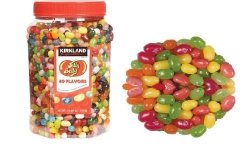 Kirkland Signature Jelly Belly 49 Flavors Of The Original Gourmet Jelly Bean - 4 Lb 64 Oz Jar - COS15