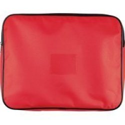 Trefoil Polyester Subject Sorter Bag Red