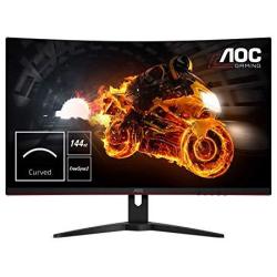 Aoc CQ32G1 31.5" Curved Frameless Gaming Monitor Quad HD 2560X1440 Va Panel 1 Ms Mprt 144HZ Freesync Displayport hdmi vga Vesa