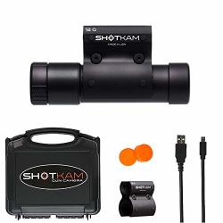 ShotKam 12-GAUGE Model 3RD Gen - Digital Action Camera With Mounting Bracket For Clay Target Sports And Hunting Black