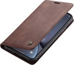 Iphone Xr Flip Cover Brown