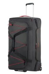 American Tourister Road Quest Duffle With Wheels 79CM Graphite pink