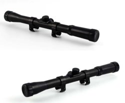 Rifle Scope 4X20 With Mounts