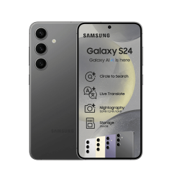 Samsung Galaxy S24 5G 256GB Dual Sim - Marble Grey + Buds Fe + 45W Power Adaptor