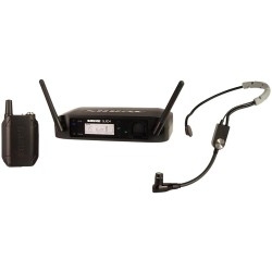 Shure Glx-d Digital Wireless Headset System With Sm35 Headset Microphone Frequen