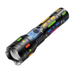 Waterproof And Shockproof Multi Purpose Rechargeable Torch And Spotlight With Powerbank