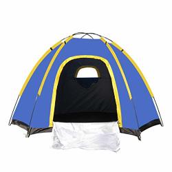 Obershein 3-4 Person Camping Tent Backpacking Tents Hexagon Waterproof Dome Outdoor Sports Tent Camping Sun Shelters
