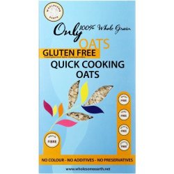 Wholesome Earth Quick Cook Gluten Free Oats 500G