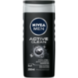 Nivea Men Active Clean With Active Charcoal Shower Gel Bottle 250ML