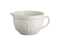 In The Forest Owl Batter Bowl With Handle 2L Cream