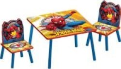 Delta Marvel Spiderman Table & Chair Set