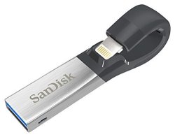 Sandisk Ixpand Flash Drive 32GB For Iphone And Ipad Black silver SDIX30C-032G-GN6NN