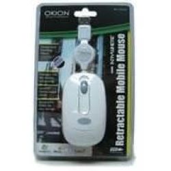 Okion Kozi Mobile Retractable USB Optical Mouse