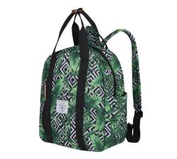 Supanova Gisele Series Fashionable 15.6' Backpack In Jungle Print With Multiple Interior Pockets