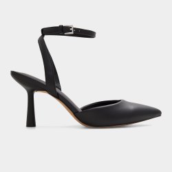 Women&apos S Black Heeled Dress Shoes