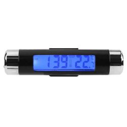 Lcd Display Car Digital Thermometer And Clock