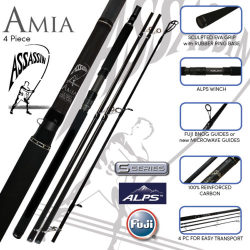 Assassin Amia 11ft Heavy 4pc Fishing Rod