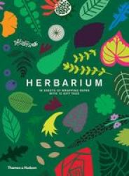 Herbarium: Gift Wrapping Paper Book - 10 Sheets Of Wrapping Paper With 12 Gift Tags Miscellaneous Printed Matter