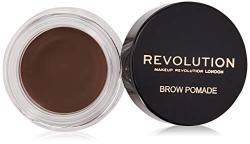Makeup Revolution Brow Pomade With Brush Dark Brown