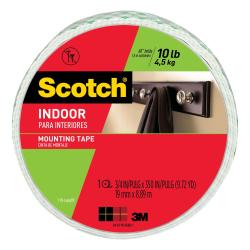 3M Mounting Tape Interior Clear 19MMX8.89M Roll Scotch