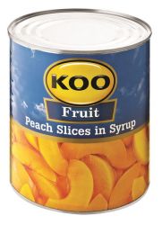 - Peach Slices In Syrup 3.06KG