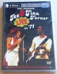 Ke & Tina Turner The Legends Live In '71 Cd+dvd