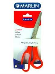 Marlin Large Orange Handle 210MM Scissors Retail Packaging No Warranty