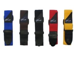 Maxwell 50mm 2" Nylon Guitar Straps With Pick Pouch