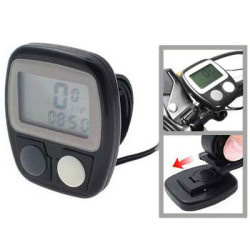 Bicycle Lcd Cycle Computer Odometer Speedometer