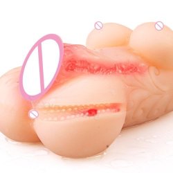 fake ass sex toy Doll 4D Realistic Ass Fake Pussy Anus Butt Sex Toy Masturbator for Men