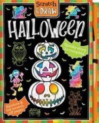 Scratch And Draw Halloween Hardcover