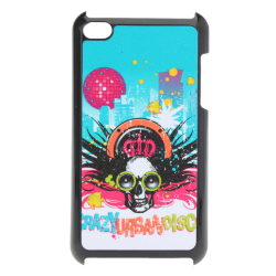 Colorful Cool Frosted Skeleton Head Design Case For Ipod Touch 4 4g