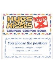 Hugs & Kisses X Rated Voucher